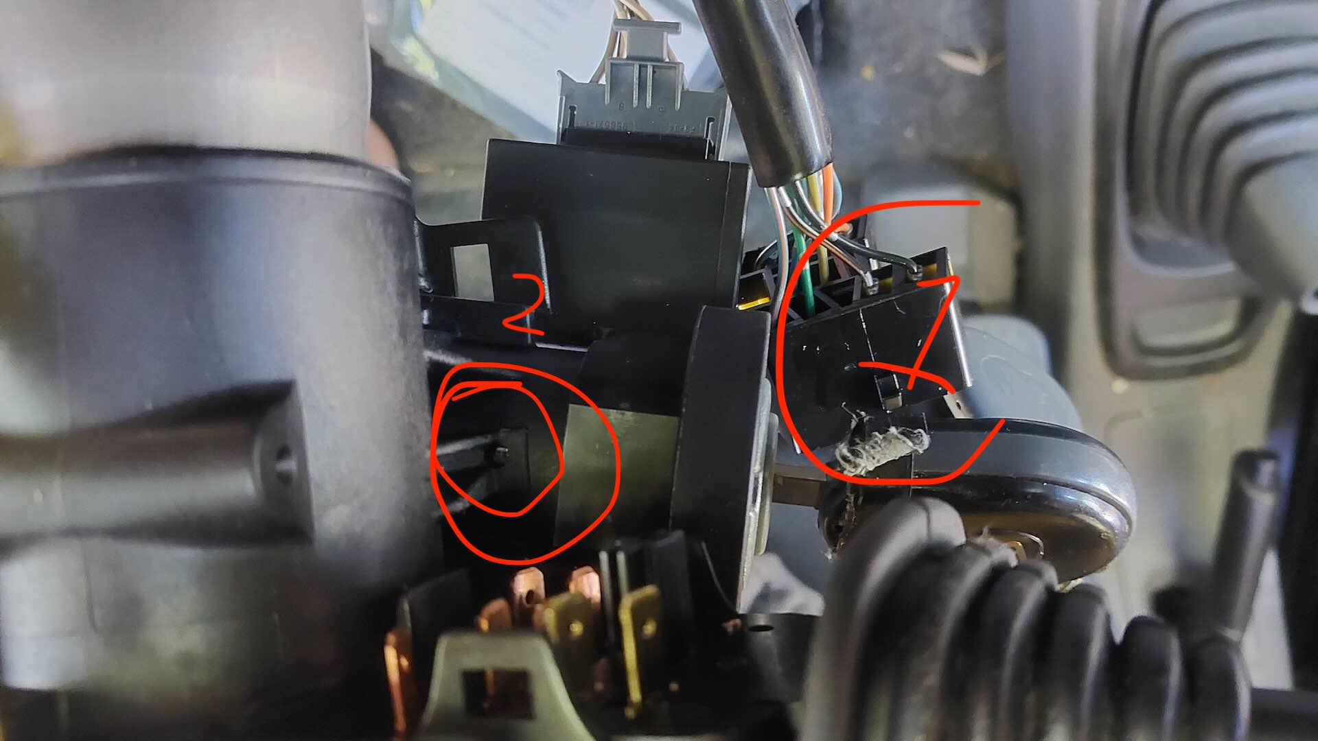 steering-colum-dismantle