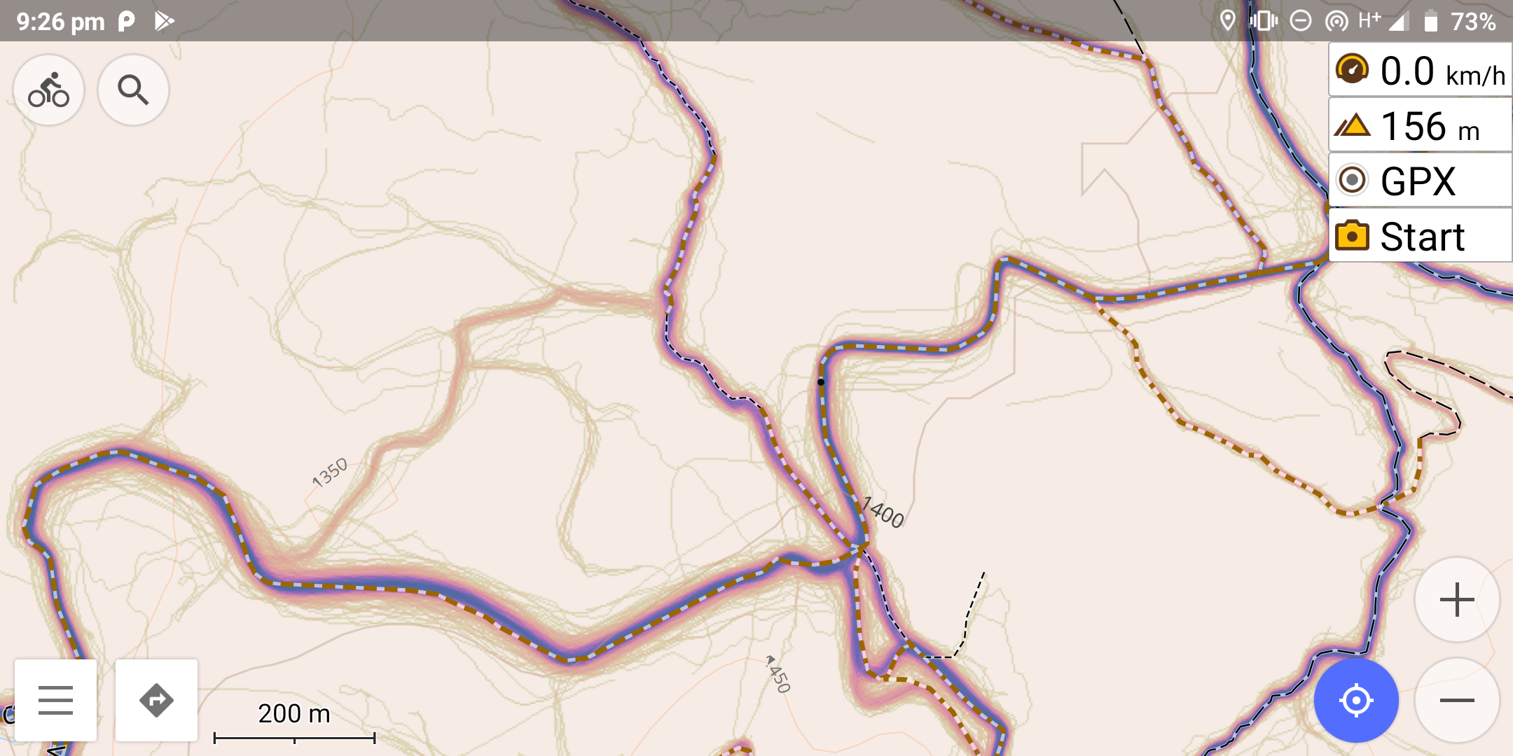 Strava heatmap as an underaly in Osmand